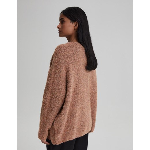 Diverse sweter damski z dekoltem w serek casualowy 