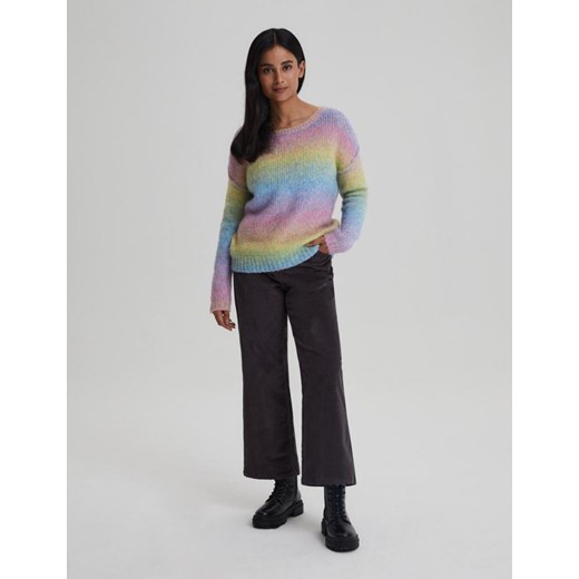Sweter damski Diverse z okrągłym dekoltem