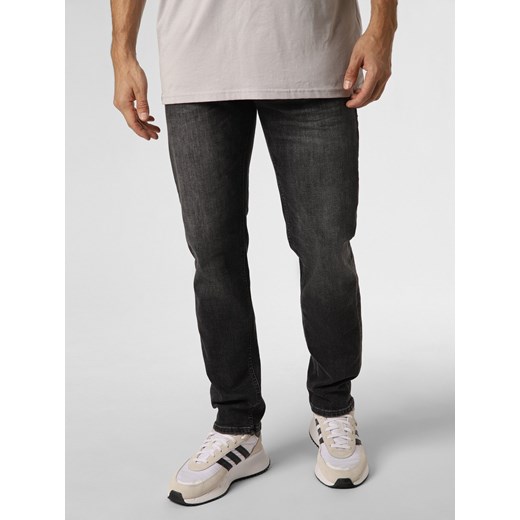 Jack & Jones Jeansy Mężczyźni Bawełna czarny jednolity ze sklepu vangraaf w kategorii Jeansy męskie - zdjęcie 162738569