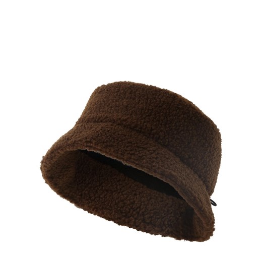 Loevenich Damski bucket hat Kobiety czekoladowy jednolity ze sklepu vangraaf w kategorii Kapelusze damskie - zdjęcie 162738585