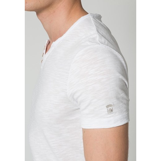 Harris Wilson RENOIR Tshirt basic blanc zalando bialy krótkie