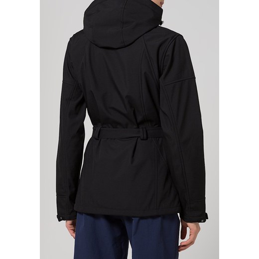 Killtec PRIYA Kurtka Softshell schwarz zalando kołnierzyk