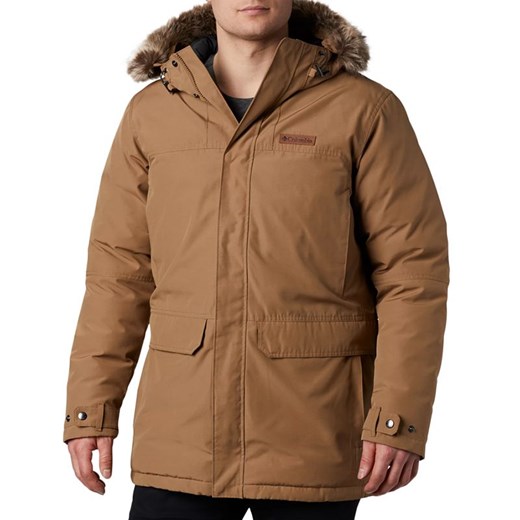 Kurtka Columbia Marquam Peak Parka 1865484257 - brązowa ze sklepu streetstyle24.pl w kategorii Kurtki męskie - zdjęcie 162742615