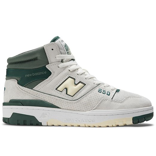 Buty New Balance BB650RVG - biało-zielone ze sklepu streetstyle24.pl w kategorii Buty sportowe męskie - zdjęcie 162742688