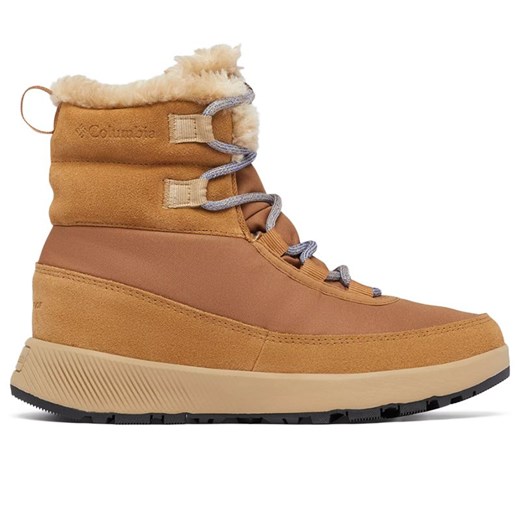 Buty Columbia Autumn Slopeside Peak 1950881286 - brązowe ze sklepu streetstyle24.pl w kategorii Śniegowce damskie - zdjęcie 162742719