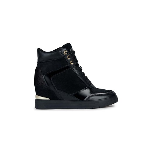 Geox sneakersy skórzane D MAURICA B kolor czarny D35PRB 02285 C9999 Geox 41 ANSWEAR.com