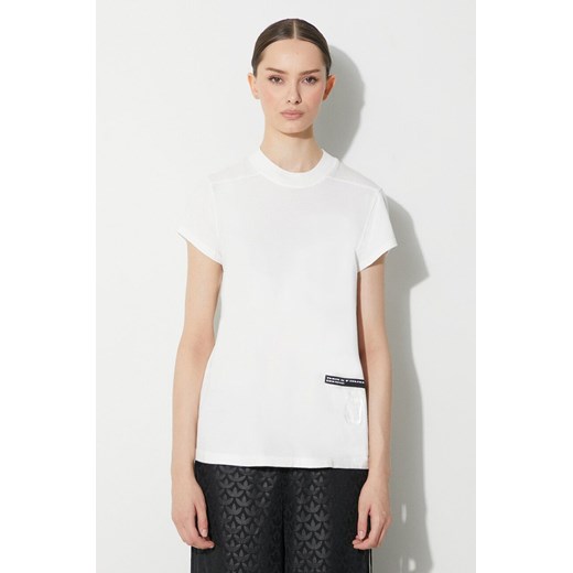 Rick Owens t-shirt bawełniany kolor biały ze sklepu PRM w kategorii Bluzki damskie - zdjęcie 162750889