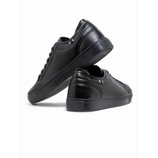 Buty męskie sneakersy - czarne V1 T419 45 wyprzedaż ombre