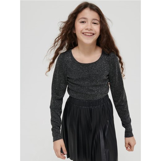 Sinsay - Bluzka - czarny ze sklepu Sinsay w kategorii Bluzki dziewczęce - zdjęcie 162771559