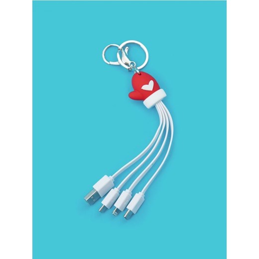 Sinsay - Kabel USB - biały Sinsay Jeden rozmiar Sinsay