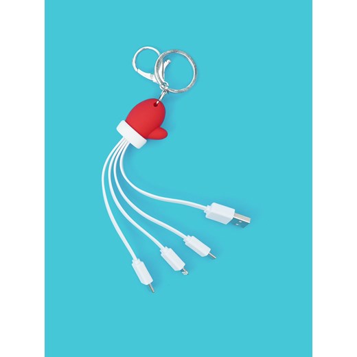 Sinsay - Kabel USB - biały Sinsay Jeden rozmiar Sinsay