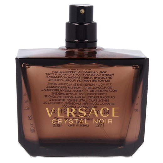 Versace Crystal Noir Woda toaletowa  90 ml spray TESTER perfumeria brazowy drewno
