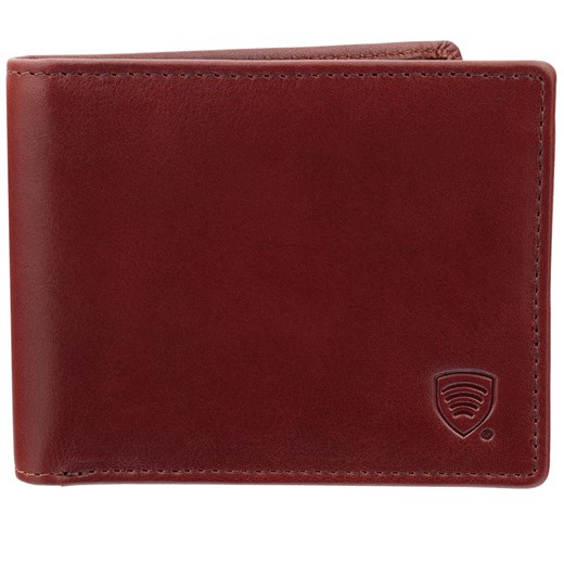 Cienki portfel męski skórzany typu SLIM (Brąz) ze sklepu Koruma ID Protection w kategorii Portfele męskie - zdjęcie 162783358