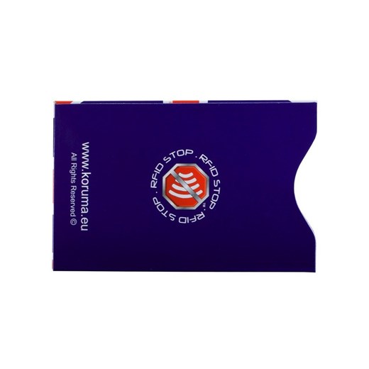 Etui antykradzieżowe na karty zbliżeniowe (Union Jack) zestaw 10szt. Koruma Uniwersalny Koruma ID Protection
