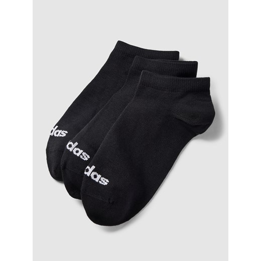 Skarpetki stopki z wyhaftowanym logo w zestawie 3 szt. Adidas Sportswear 40/42 Peek&Cloppenburg 