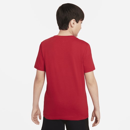 T-shirt dla dużych dzieci (chłopców) Jordan - Czerwony Jordan M Nike poland