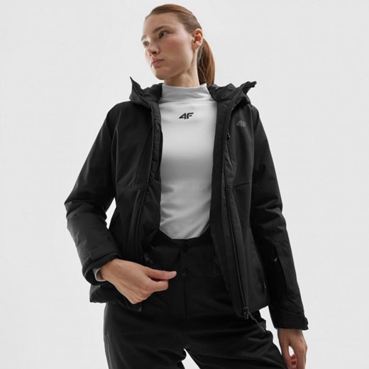 Damska kurtka narciarska 4F 4FRAW23TTJAF391 - czarna XL Sportstylestory.com