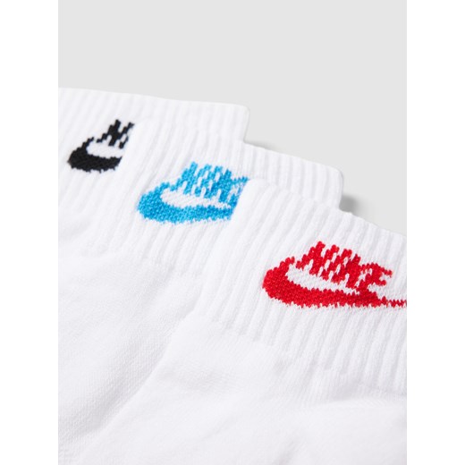 Nike skarpetki damskie białe w nadruki 
