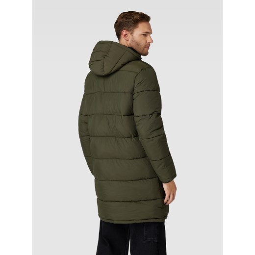 Płaszcz pikowany z kapturem model ‘COOPER’ Selected Homme S Peek&Cloppenburg 