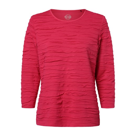 RABE Koszulka damska Kobiety fuksja wypukły wzór tkaniny ze sklepu vangraaf w kategorii Bluzki damskie - zdjęcie 162812918