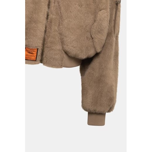 BOMBERS ORIGINAL Kurtka bomberka - Brązowy - Kobieta - L (L) S (S) promocja Halfprice