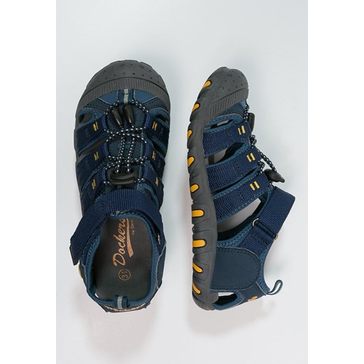 Dockers by Gerli Sandały trekkingowe navy zalando szary na rzepy