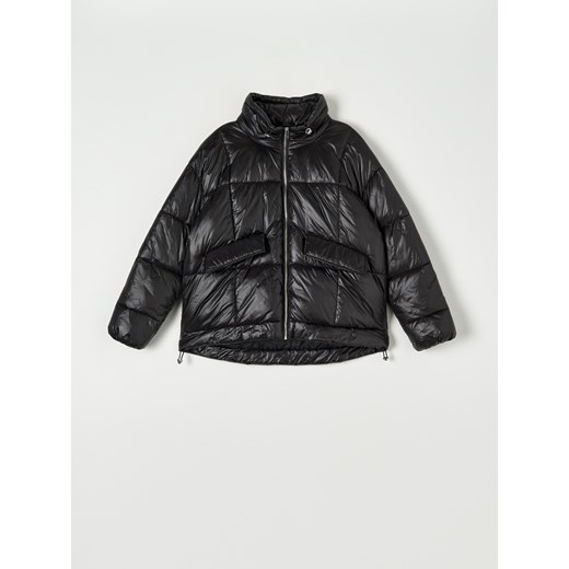 Sinsay - Kurtka pikowana ze stójką - czarny Sinsay XXL Sinsay