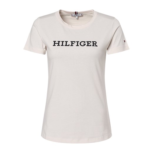 Tommy Hilfiger T-shirt damski Kobiety Dżersej piaskowy nadruk Tommy Hilfiger XS promocja vangraaf