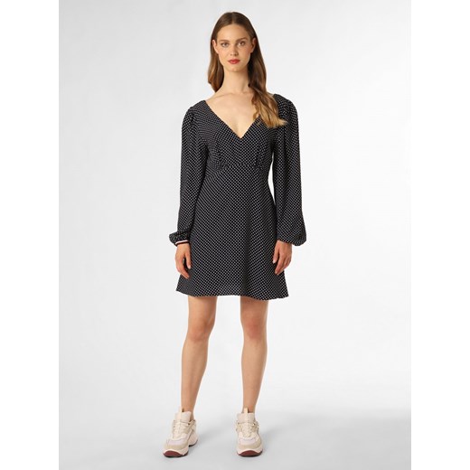 Tommy Hilfiger Sukienka damska Kobiety wiskoza granatowy w kropki ze sklepu vangraaf w kategorii Sukienki - zdjęcie 162833377