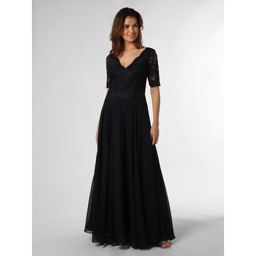 Sukienka czarna Vera Mont z szyfonu 