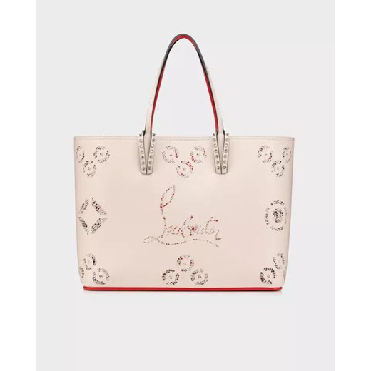 Christian Louboutin Beżowa torebka tote Cabata Paris Christian Louboutin ONE SIZE Moliera2.com