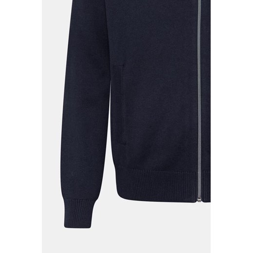 FYNCH-HATTON Kardigan - Granatowy - Mężczyzna - 2XL(2XL) Fynch-hatton M (M) Halfprice wyprzedaż