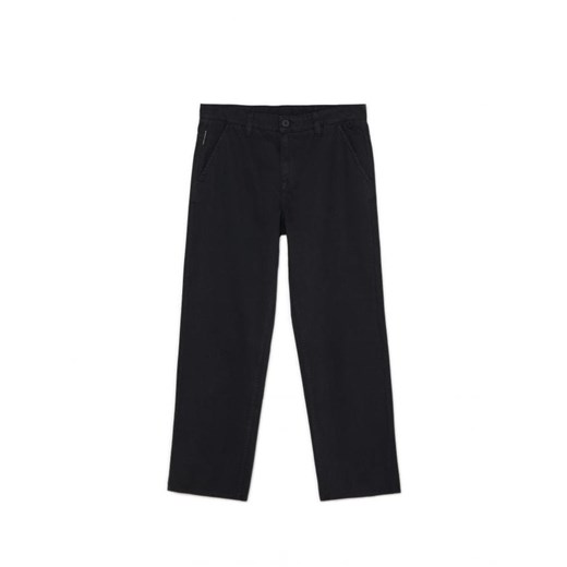 Cropp - Czarne spodnie loose - czarny ze sklepu Cropp w kategorii Spodnie męskie - zdjęcie 162844899