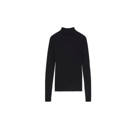 Cropp - Czarny sweter z półgolfem - czarny ze sklepu Cropp w kategorii Swetry damskie - zdjęcie 162847808