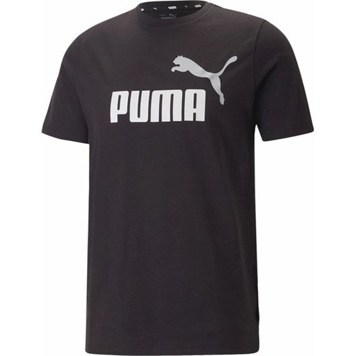 Koszulka męska Essentials+ 2 Colour Logo Tee Puma ze sklepu SPORT-SHOP.pl w kategorii T-shirty męskie - zdjęcie 162849068