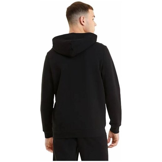 Bluza męska Puma czarna młodzieżowa na jesień z napisem 