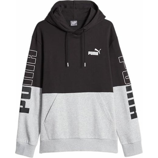 Bluza męska Power Colorblock Hoodie FL Puma ze sklepu SPORT-SHOP.pl w kategorii Bluzy męskie - zdjęcie 162849659