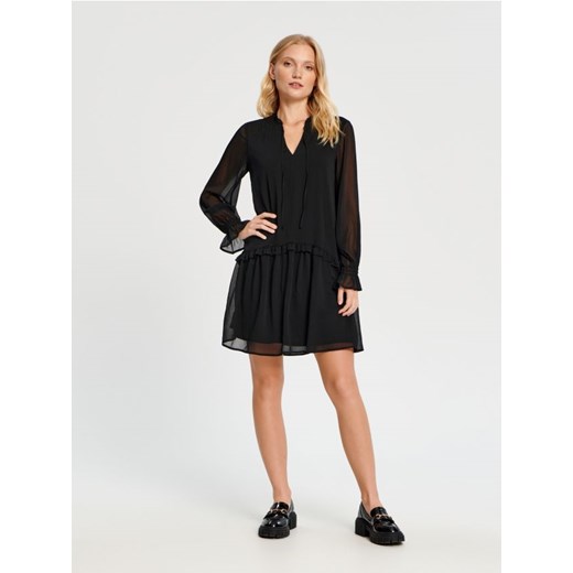 Sinsay - Sukienka mini - czarny ze sklepu Sinsay w kategorii Sukienki - zdjęcie 162851999