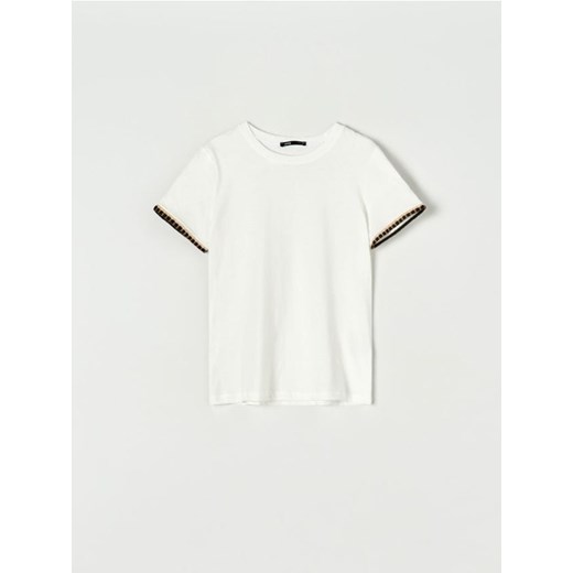 Sinsay - Koszulka bawełniana - biały Sinsay XL Sinsay