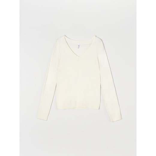 Sweter damski Sinsay w serek 