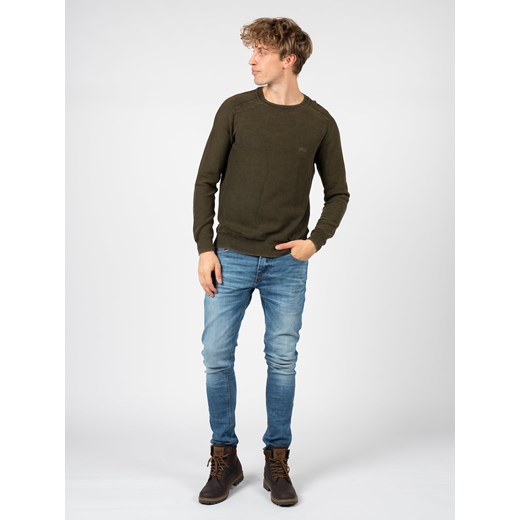 Guess Sweter | M1YR51 Z2NN0 | Mężczyzna | Khaki, Zielony Guess XL okazja testowy sklepik