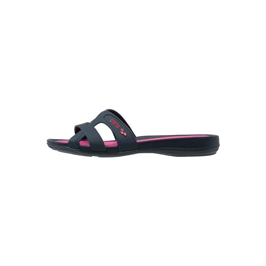 Arena ATHENA Sandały kąpielowe denim/fuchsia zalando denim
