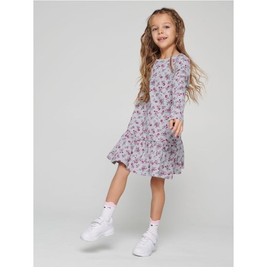 Sinsay - Sukienka babydoll - szary Sinsay 116 Sinsay