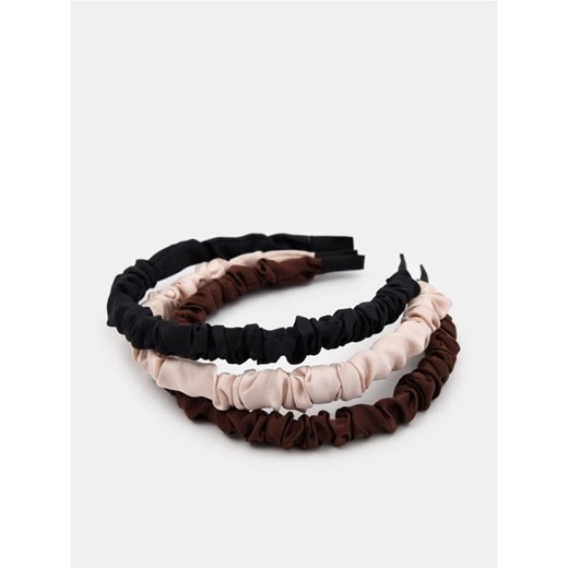 Sinsay - Opaski do włosów 3 pack - wielobarwny Sinsay Jeden rozmiar Sinsay