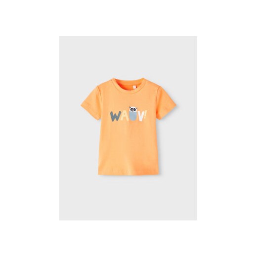 NAME IT T-Shirt 13217650 Pomarańczowy Regular Fit ze sklepu MODIVO w kategorii Koszulki niemowlęce - zdjęcie 162900097