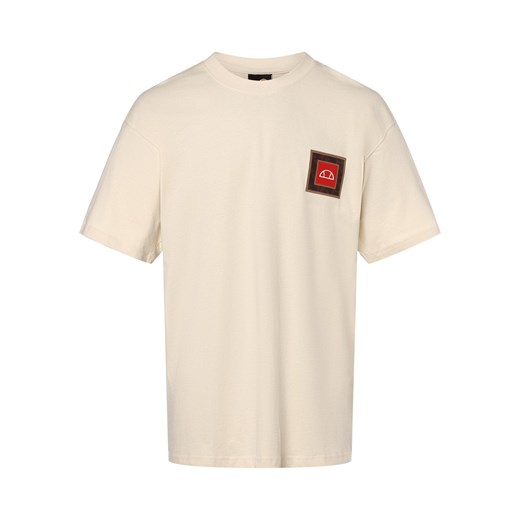 ellesse T-shirt męski Mężczyźni Bawełna piaskowy nadruk ze sklepu vangraaf w kategorii T-shirty męskie - zdjęcie 162903237