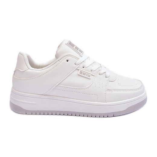 Damskie Buty Sportowe Sneakersy Big Star MM274354 Białe ze sklepu ButyModne.pl w kategorii Buty sportowe damskie - zdjęcie 162904869