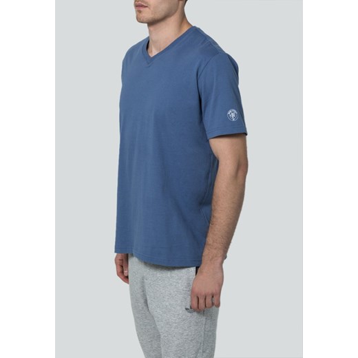 Marc O'Polo MIX PROGRAM Koszulka do spania blue zalando niebieski bez wzorów/nadruków