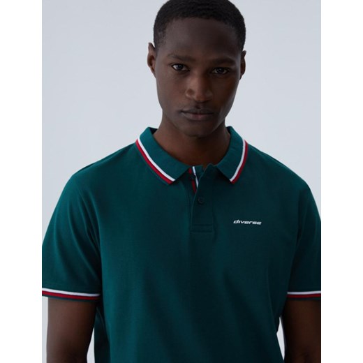 Polo ORMOC Zielony L Diverse XXL Diverse okazyjna cena