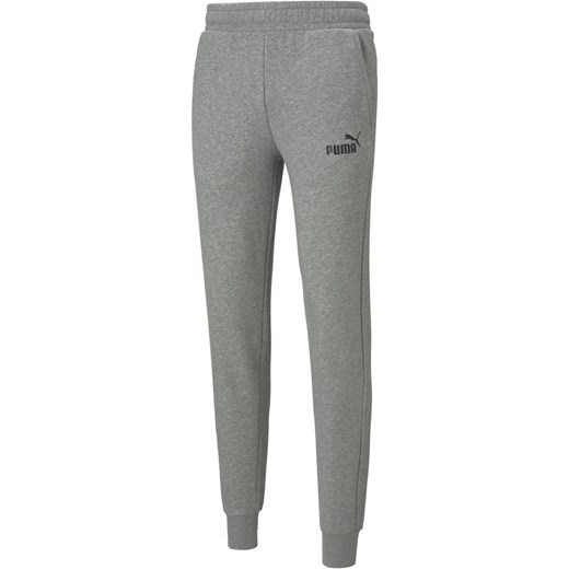 PUMA Spodnie męskie Essential Slim szare ze sklepu taniesportowe.pl w kategorii Spodnie męskie - zdjęcie 162908969